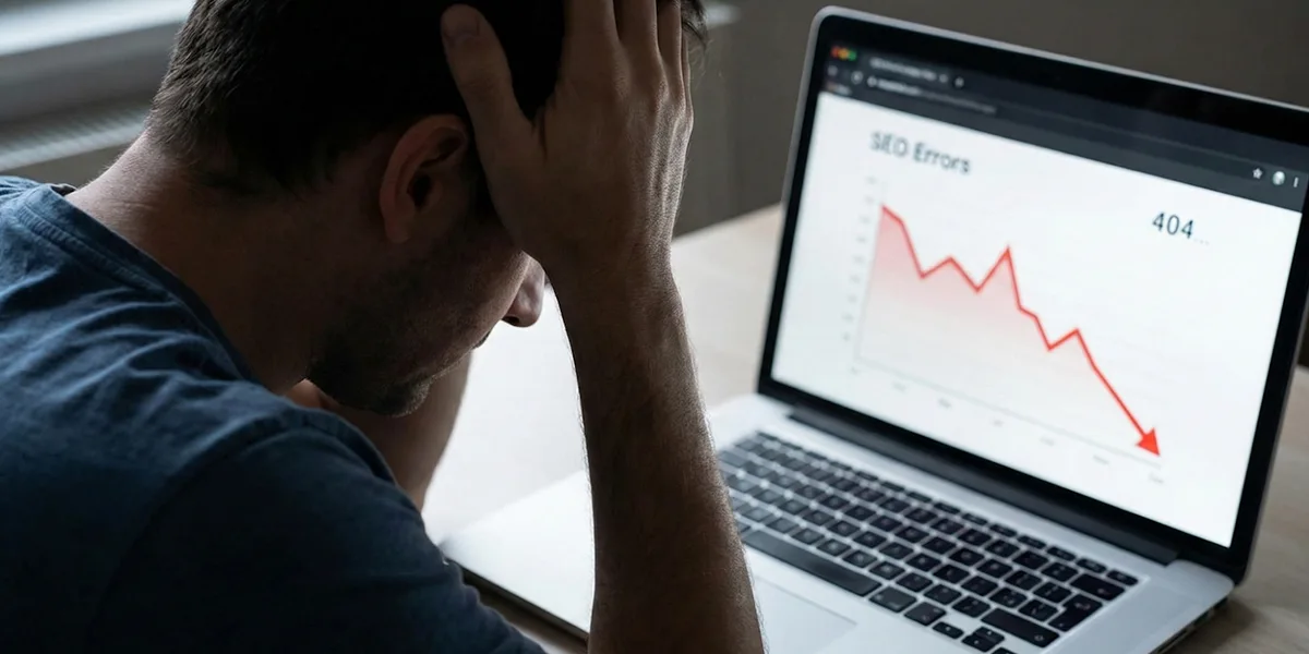 اشتباهات رایج در فرایند بهینه‌سازی سایت
