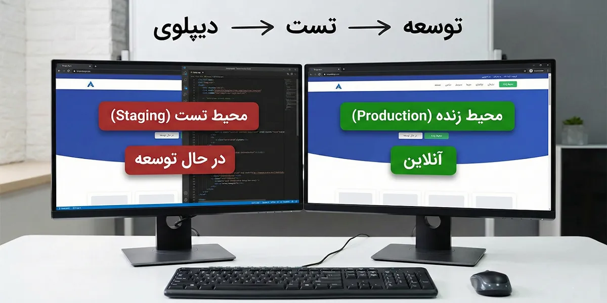 توسعه غیرحرفه‌ای و عدم رعایت چرخه صحیح دیپلوی (Deployment)