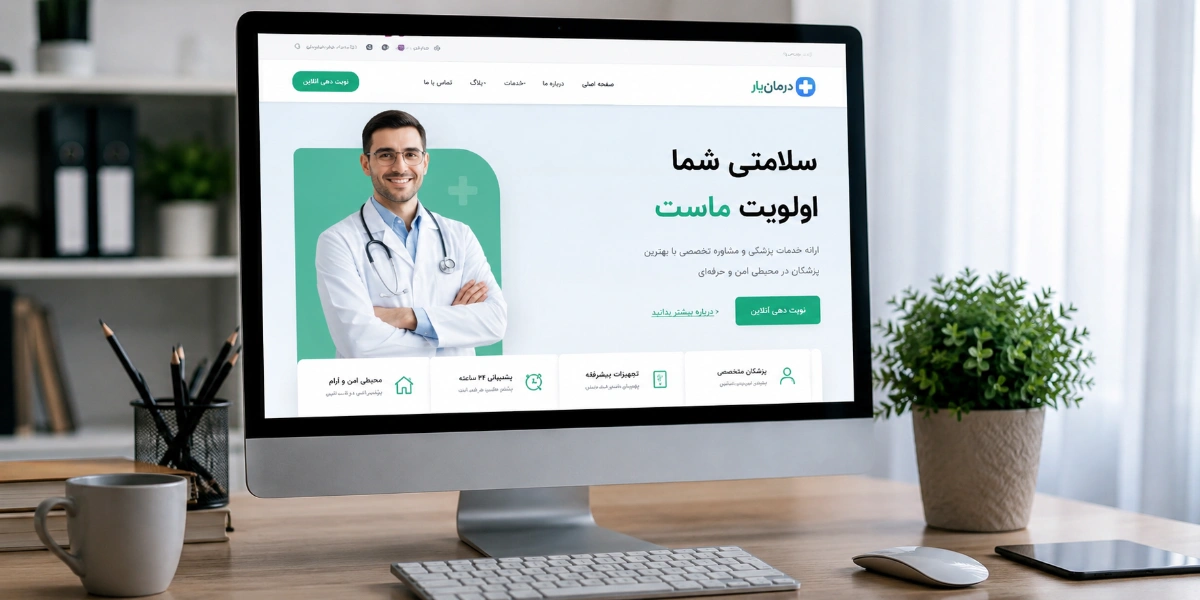 چرا کلینیک شما به طراحی سایت پزشکی در یزد نیاز دارد؟
