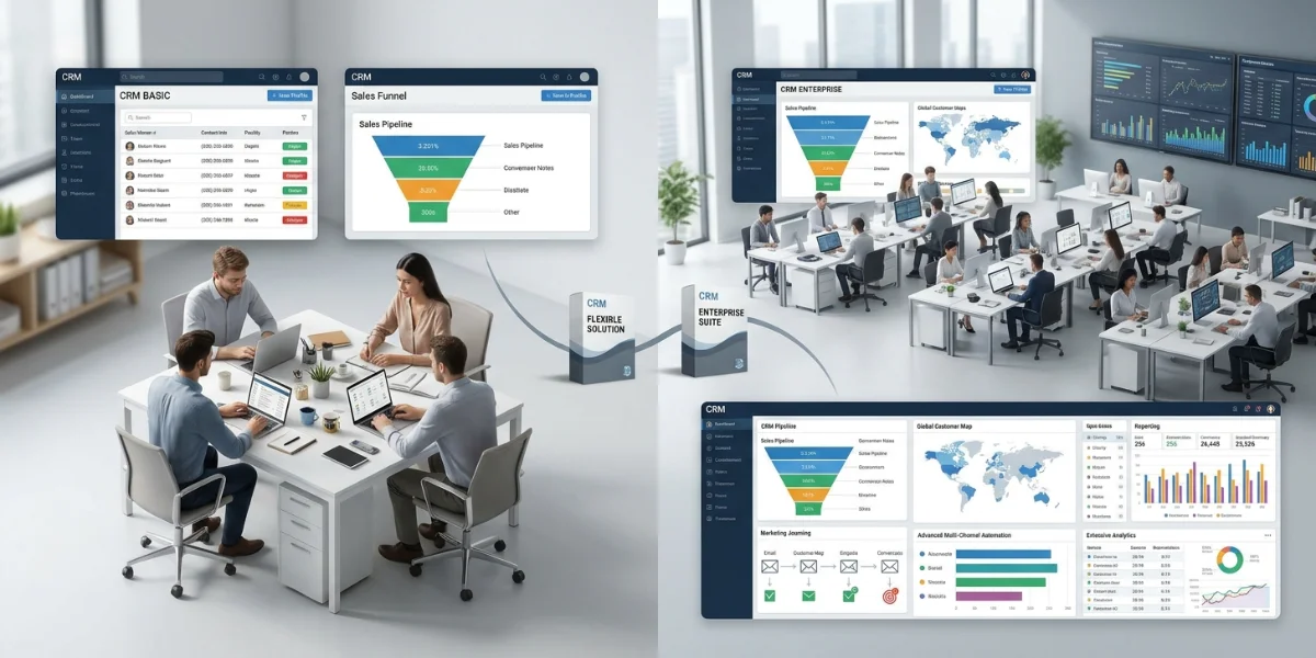 بهترین نرم افزار CRM